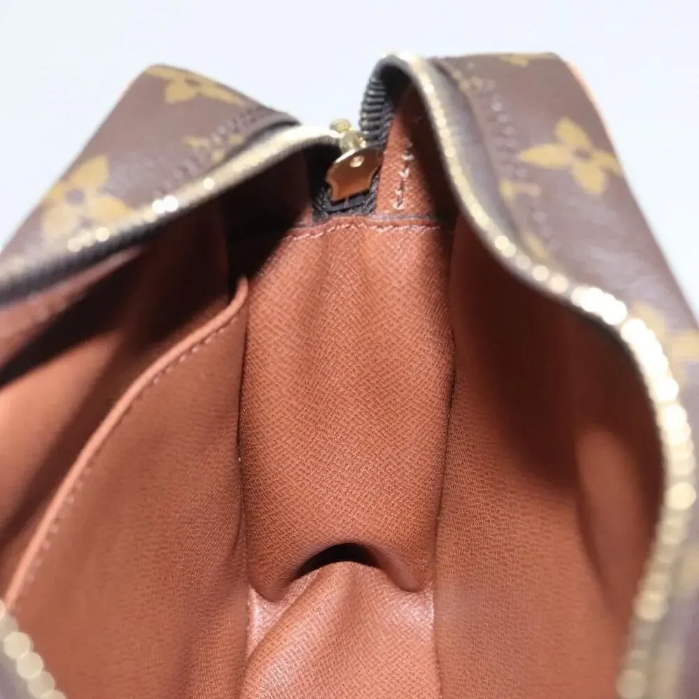Louis Vuitton Monogram Compiegne 23 Clutch Bag Brown